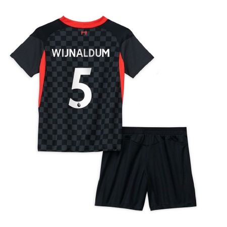 Billiga Fotbollströjor Liverpool Georginio Wijnaldum 5 Barn Tredje tröja 2020/21 Kortärmad
